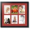 ArtToFrames Collage Photo Picture Frame with 6 - 5x7 inch Openings, Framed in Black with Over 62 Mat Color Options and Plexi Glass (CSM-3926-2041)